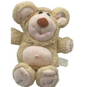 Furskins Teddy Bear Xavier Roberts Stuffed Plush  Vintage 1980s